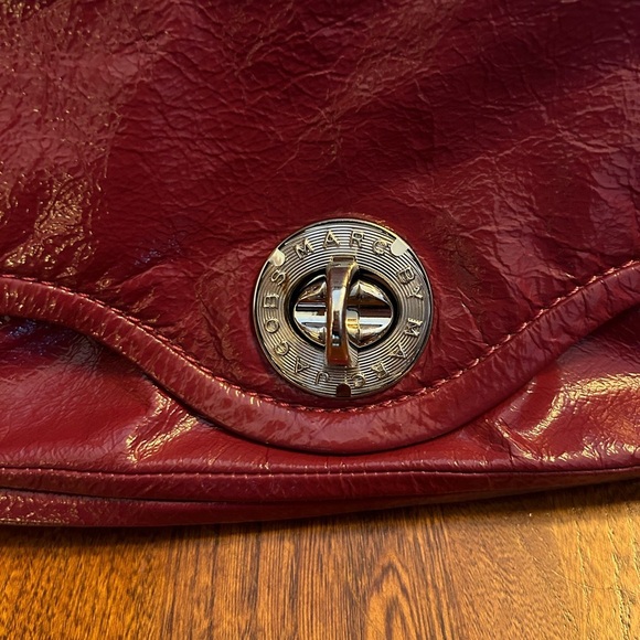 Marc Jacobs Purple Patent Leather Shoulder Bag - Picture 2 of 16